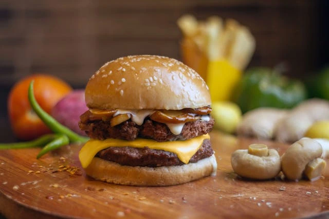 Double Patty Chicken Burger